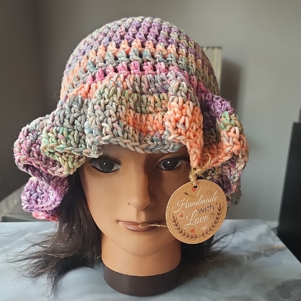 Handmade Multicolor Crochet Hat